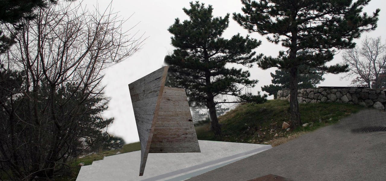 Postav skulpture V. Radoičića