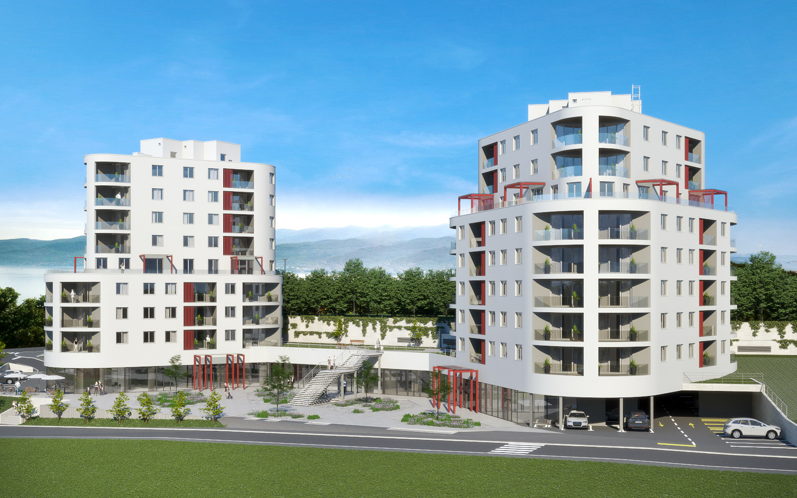 Stambeni tornjevi See Mar